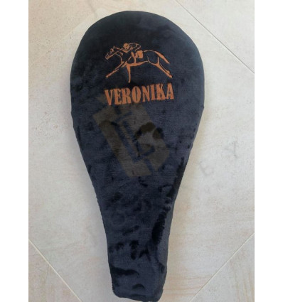 Potah na sedlo s výšivkou