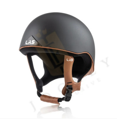 Racing helmet - LAS JC Star Brown