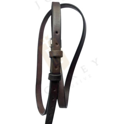 Leather neck strap