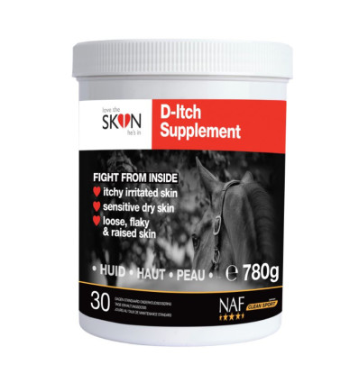 D-Itch Supplement účinný krmný doplněk proti podrážděné pokožce nejen pro muchaře