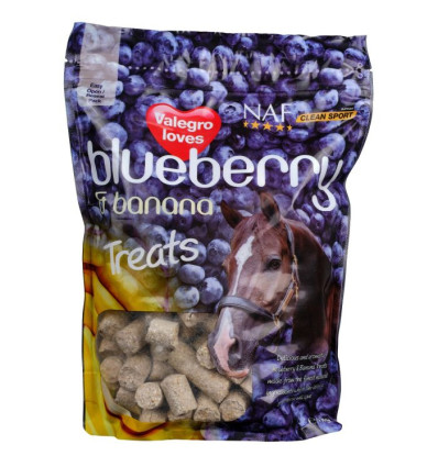 Pamlsky pro koně s borůvkou a banánem Blueberry and Banana